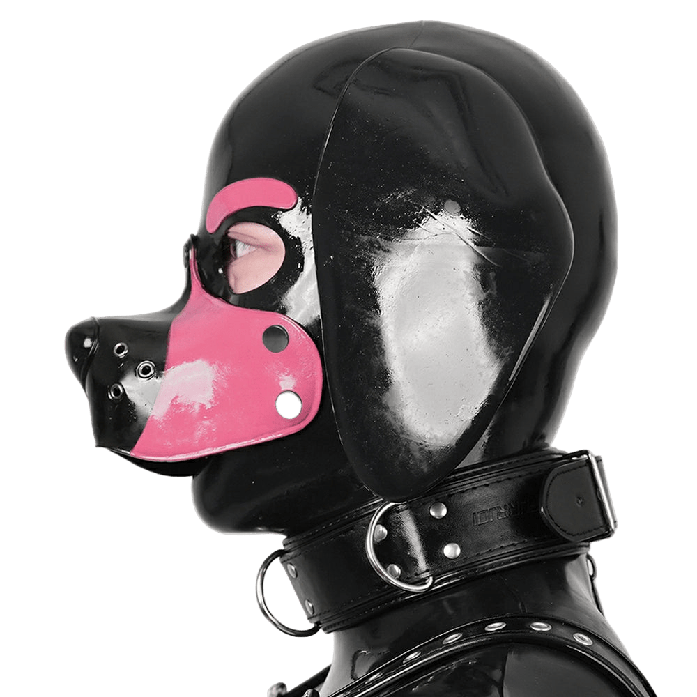 Furrjoi Silicone Beagle Hood Pink - The Pup Play Hub