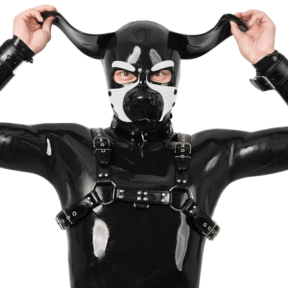 Furrjoi Silicone Beagle Hood White - The Pup Play Hub