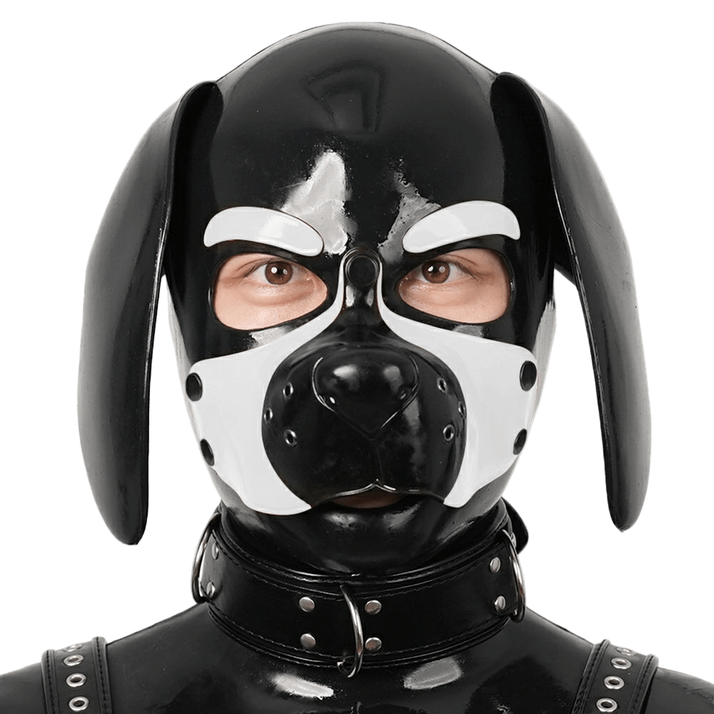 Furrjoi Silicone Beagle Hood White - The Pup Play Hub