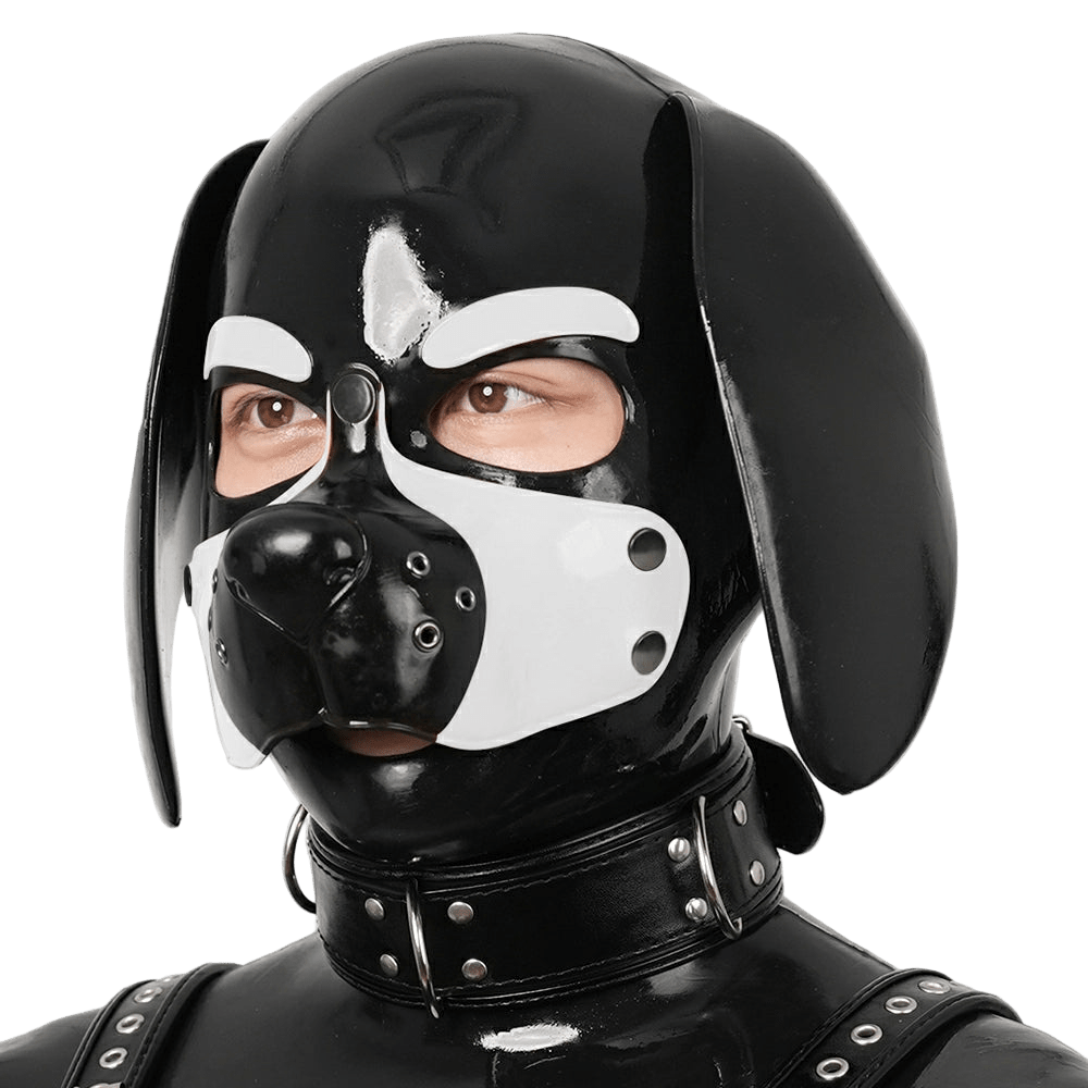 Furrjoi Silicone Beagle Hood White - The Pup Play Hub