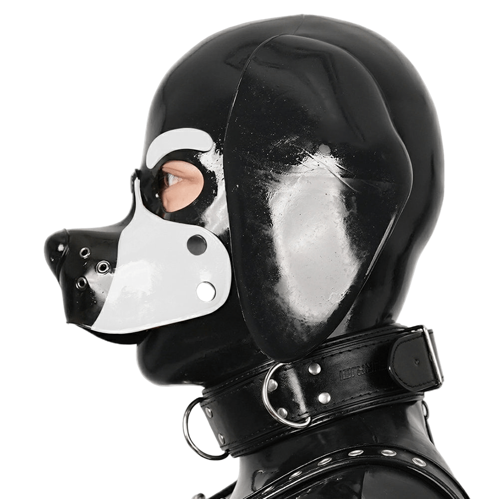 Furrjoi Silicone Beagle Hood White - The Pup Play Hub