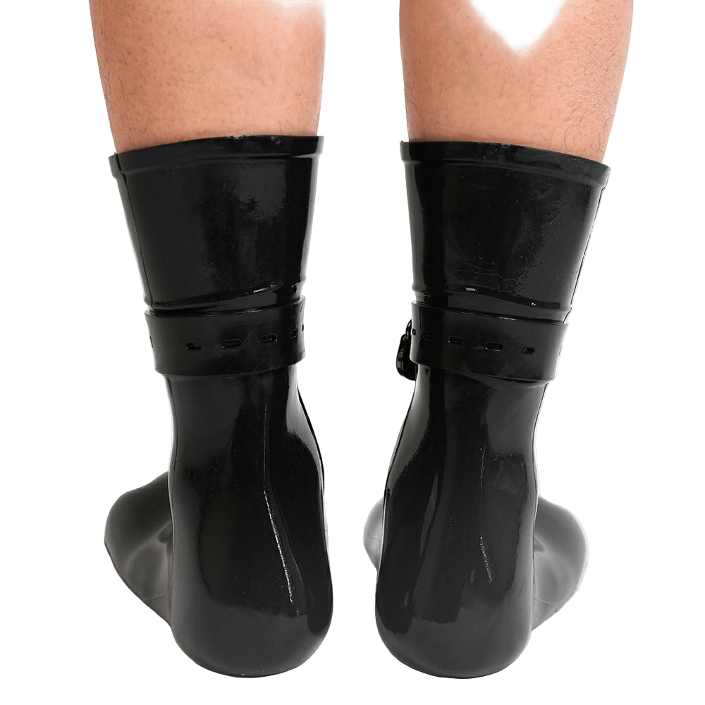 Furrjoi Silicone Canine Paw feet with Bindings Green - The Pup Play Hub