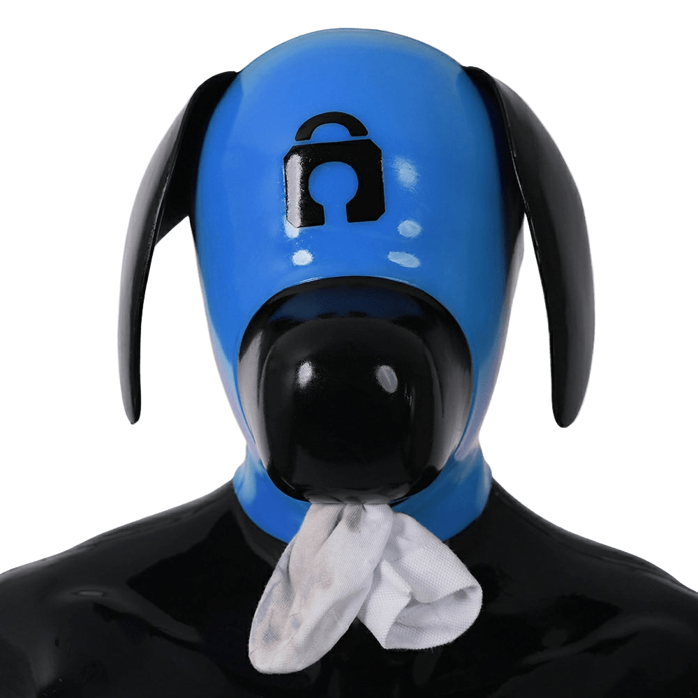 Furrjoi Silicone Lapsus Hood Blue - The Pup Play Hub
