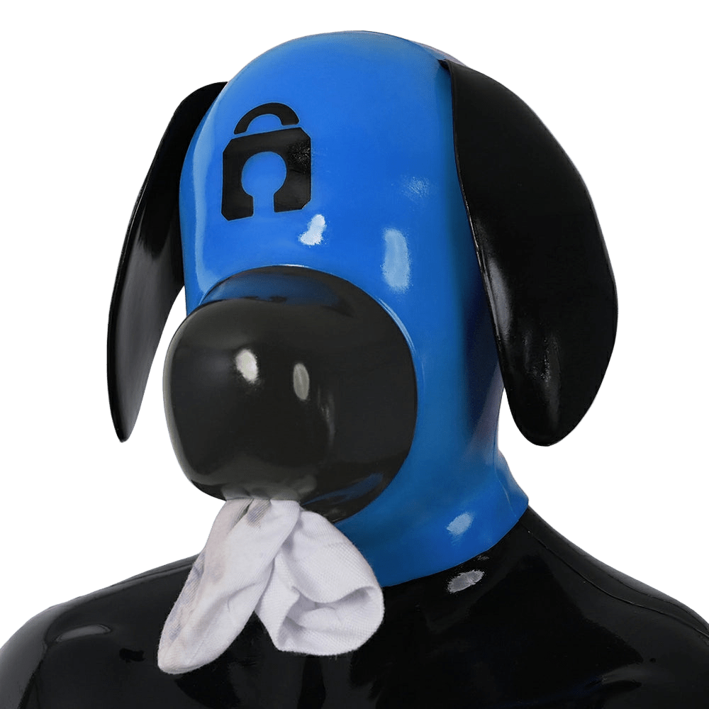 Furrjoi Silicone Lapsus Hood Blue - The Pup Play Hub