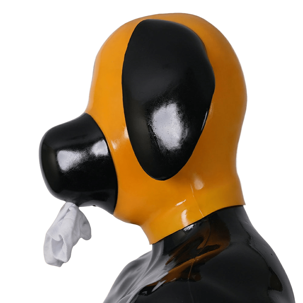 Furrjoi Silicone Lapsus Hood Orange - The Pup Play Hub