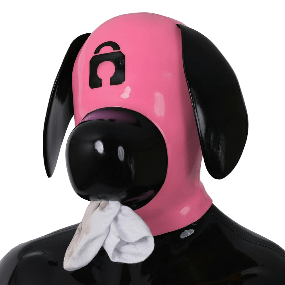Furrjoi Silicone Lapsus Hood Pink - The Pup Play Hub