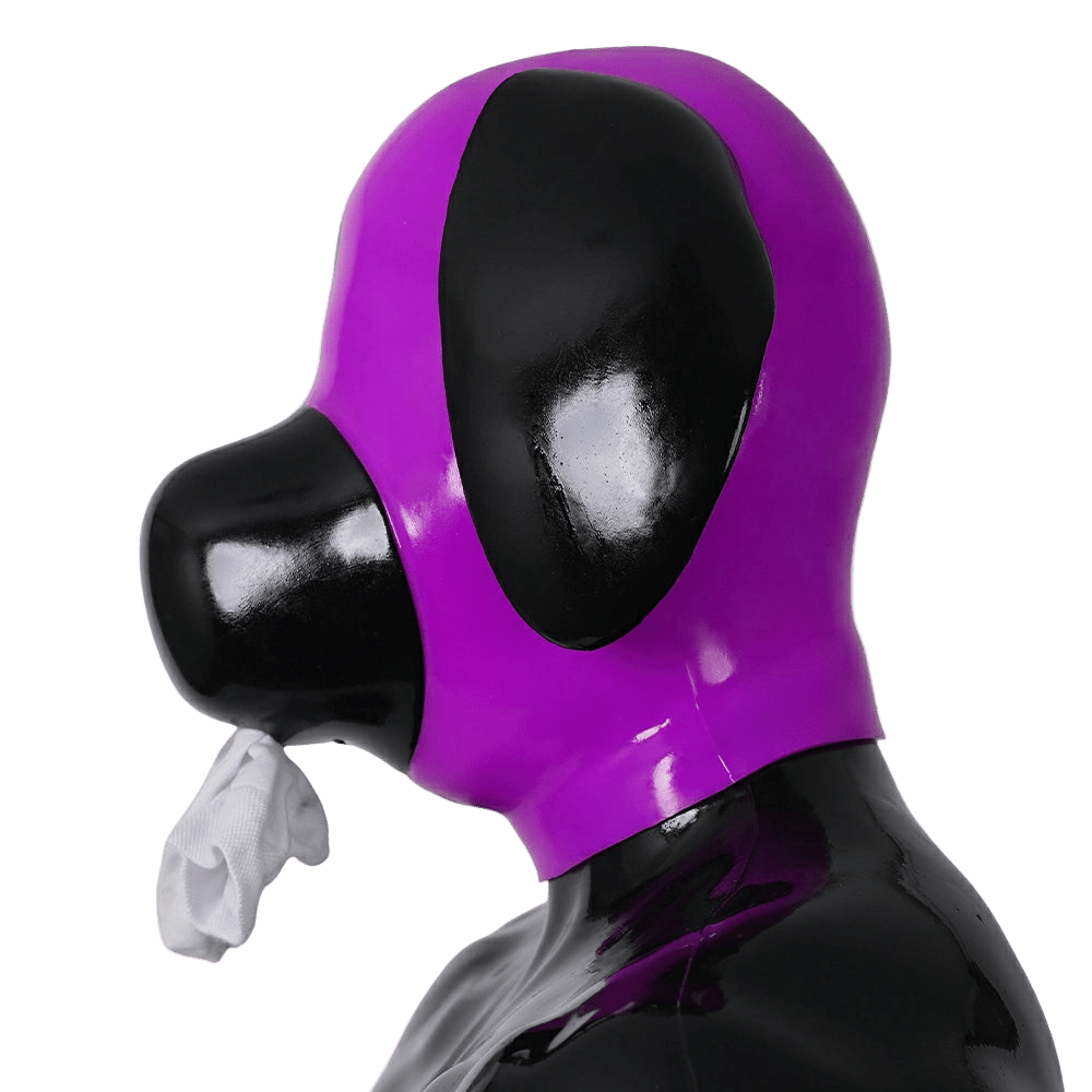 Furrjoi Silicone Lapsus Hood Purple - The Pup Play Hub