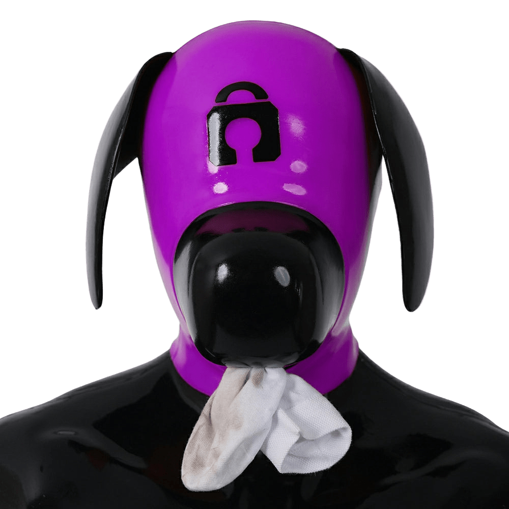 Furrjoi Silicone Lapsus Hood Purple - The Pup Play Hub
