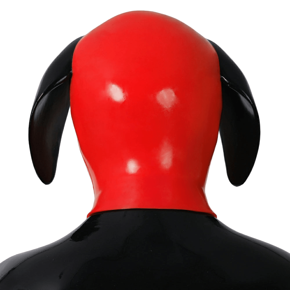 Furrjoi Silicone Lapsus Hood Red - The Pup Play Hub