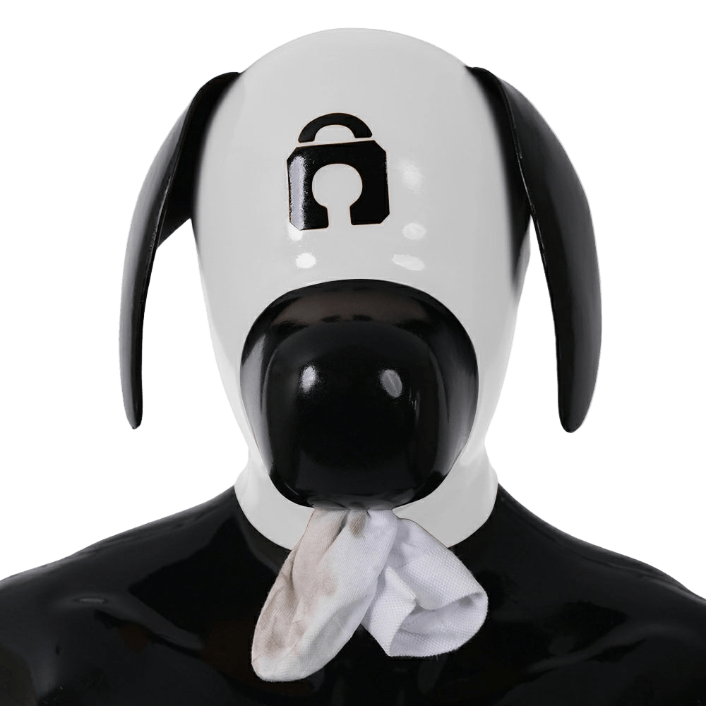 Furrjoi Silicone Lapsus Hood White - The Pup Play Hub