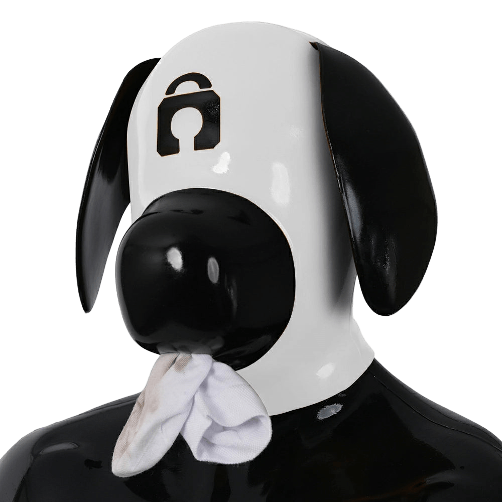 Furrjoi Silicone Lapsus Hood White - The Pup Play Hub