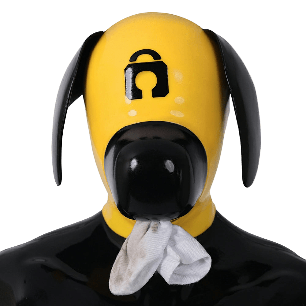 Furrjoi Silicone Lapsus Hood Yellow - The Pup Play Hub
