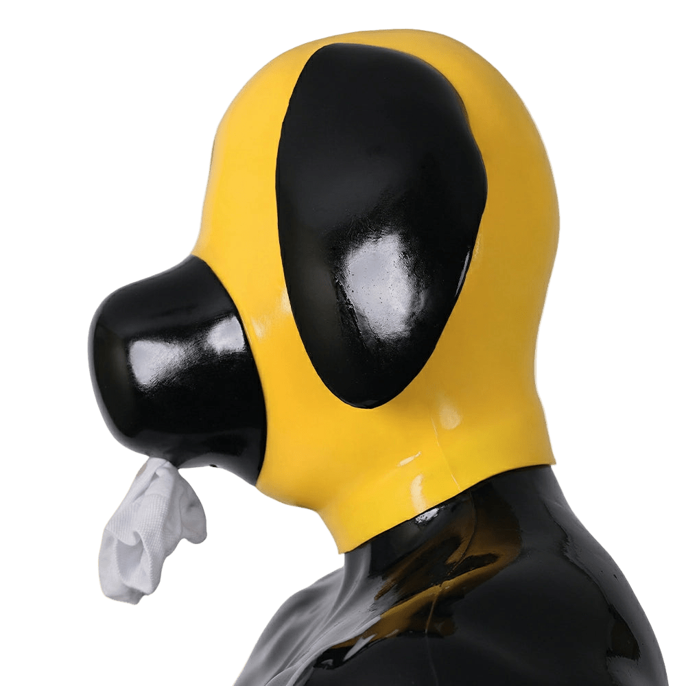 Furrjoi Silicone Lapsus Hood Yellow - The Pup Play Hub