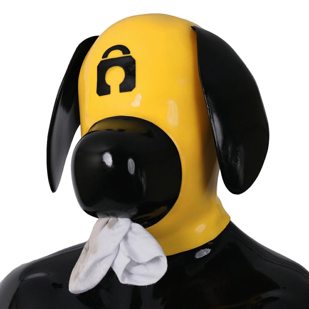 Furrjoi Silicone Lapsus Hood Yellow - The Pup Play Hub