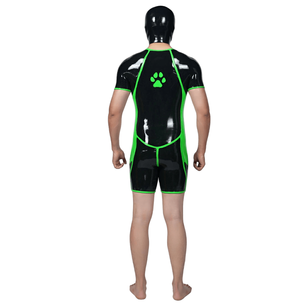Furrjoi Silicone Singlet Lime Green - The Pup Play Hub