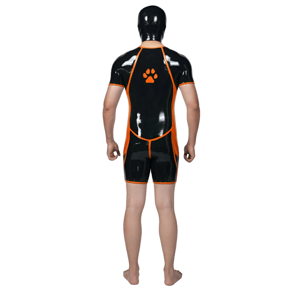 Furrjoi Silicone Singlet Orange - The Pup Play Hub