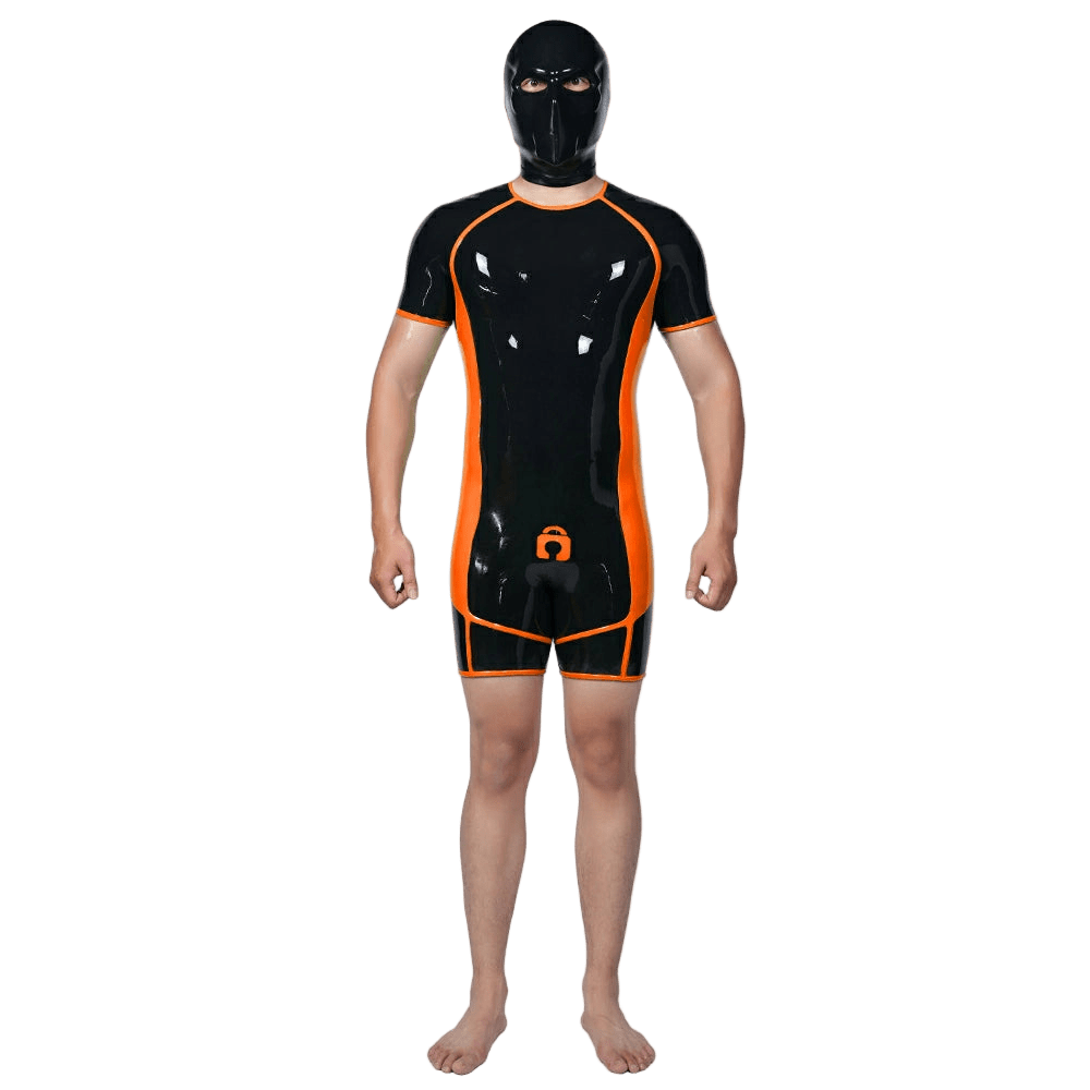 Furrjoi Silicone Singlet Orange - The Pup Play Hub