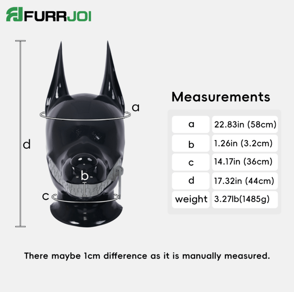 Furrjoi Zipper Dog Hood - The Pup Play Hub