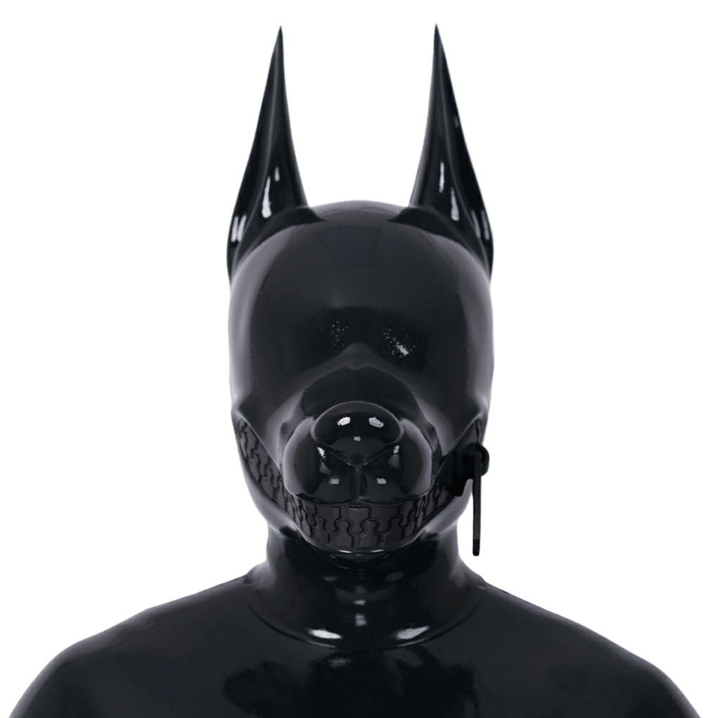 Furrjoi Zipper Dog Hood Black - The Pup Play Hub