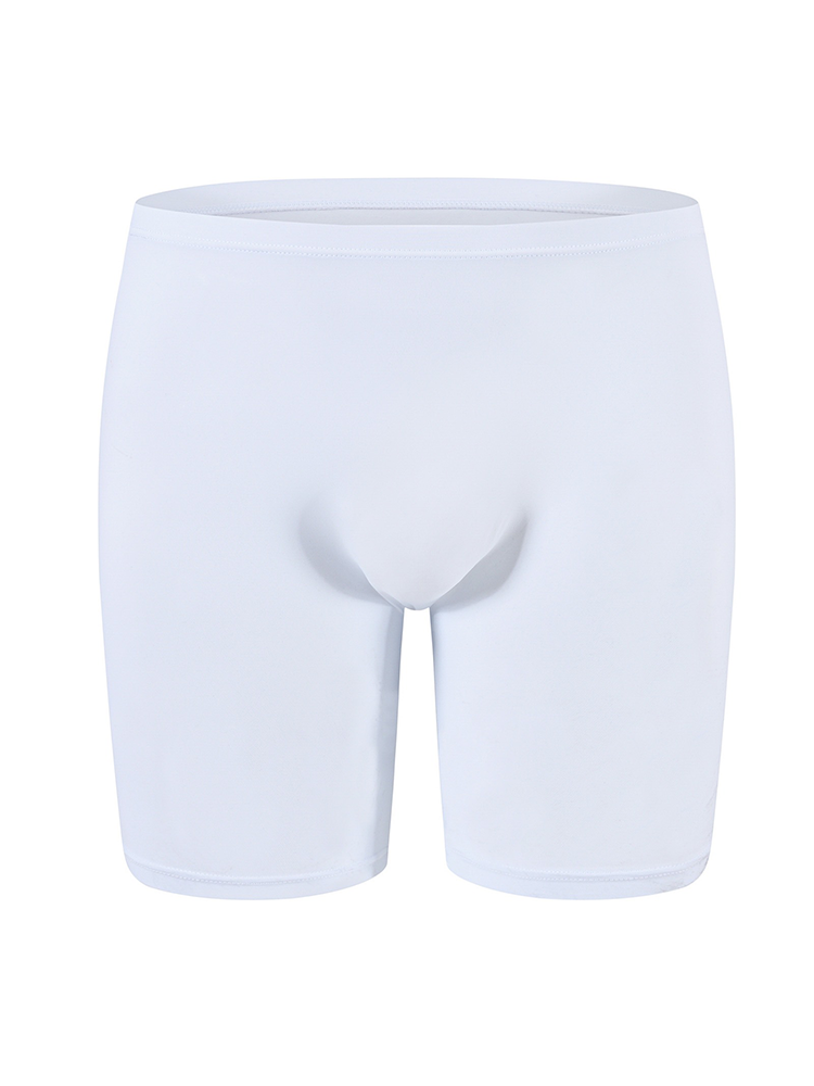 Men's Breathable Silky Seamless Boxer Briefs
