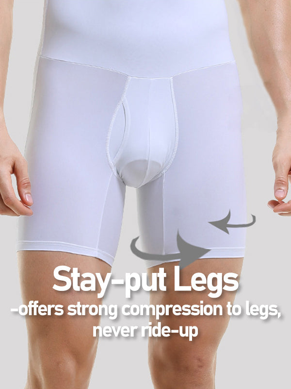 Men's Butt Lift Boxer Briefs with Fly