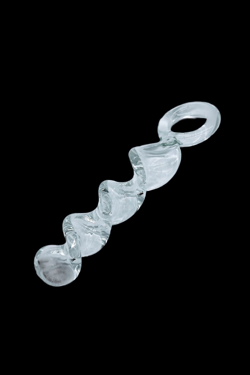 Glass Thread Rotation Butt Plug - The Pup Play Hub