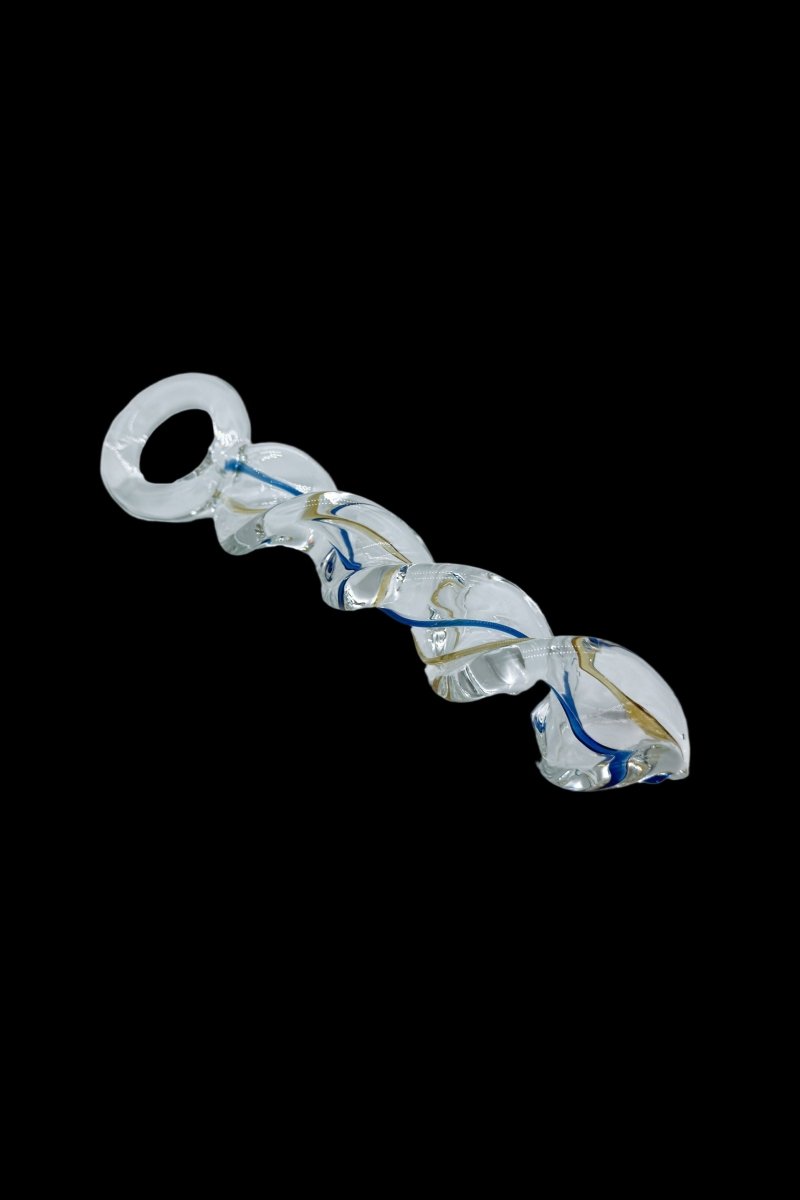 Glass Thread Rotation Butt Plug - The Pup Play Hub