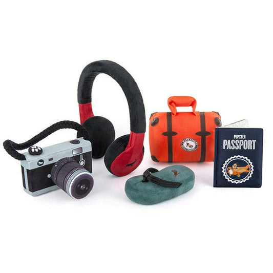 Camera Plush Dog Toy