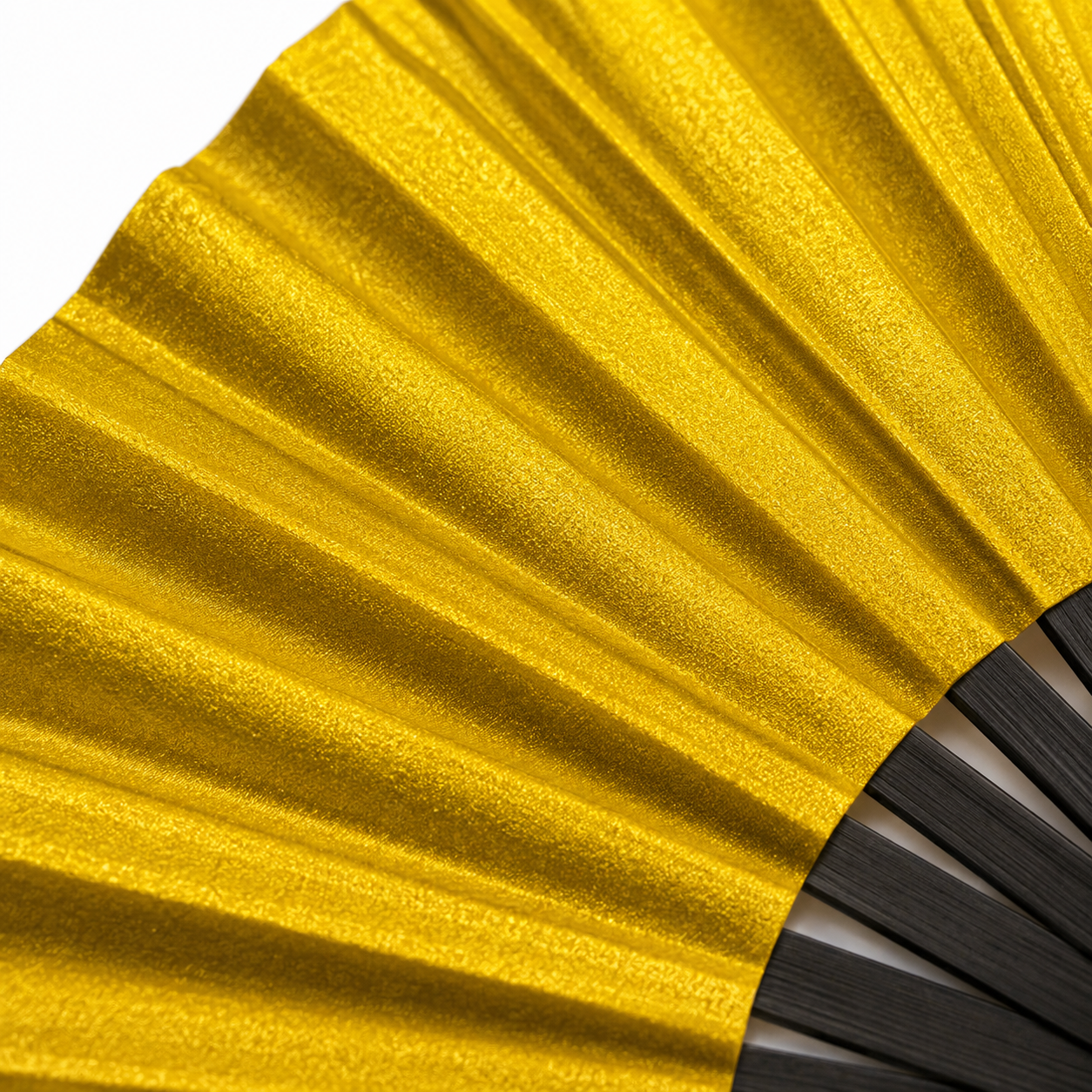 Gold Shimmer Metallic XL Festival Fan