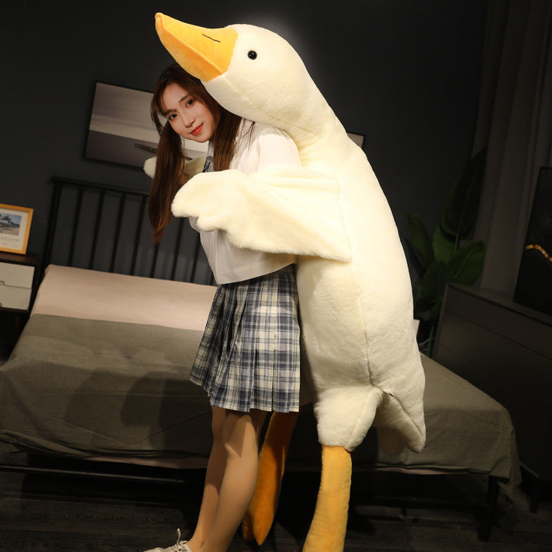 Goose Plush Body Pillow