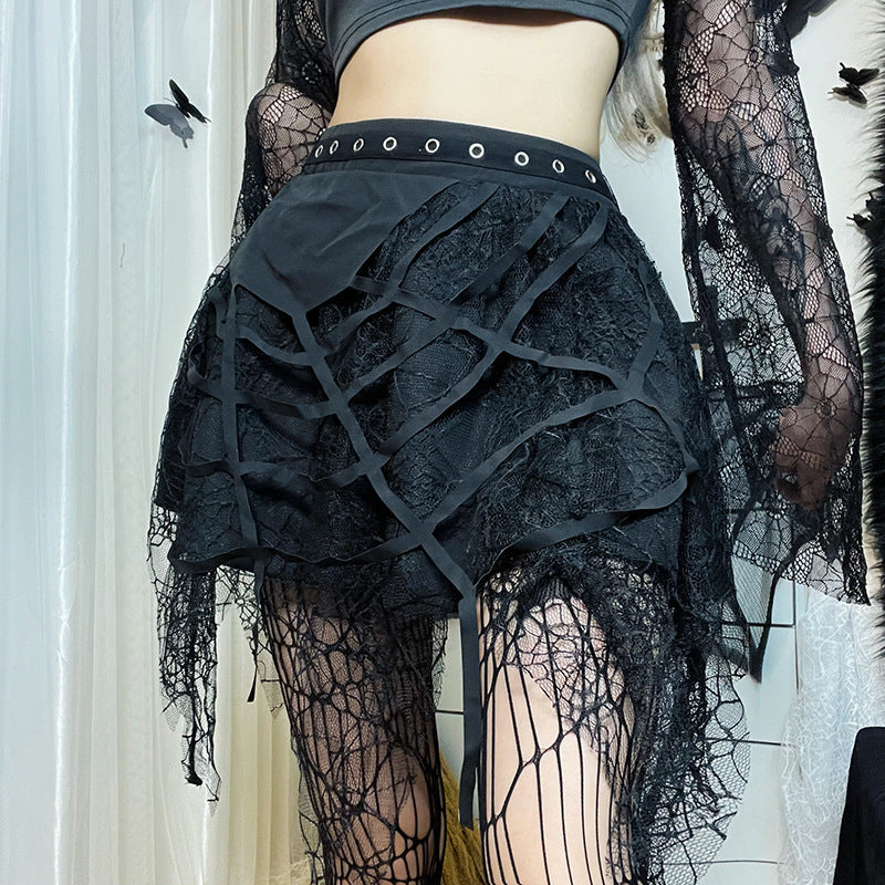 Gothic Punk Mini Skirt