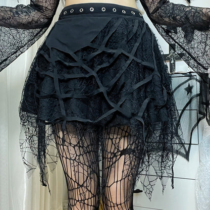 Gothic Punk Mini Skirt