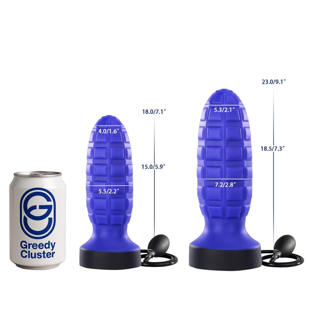 Greedynade Inflatable Butt Plug - The Pup Play Hub