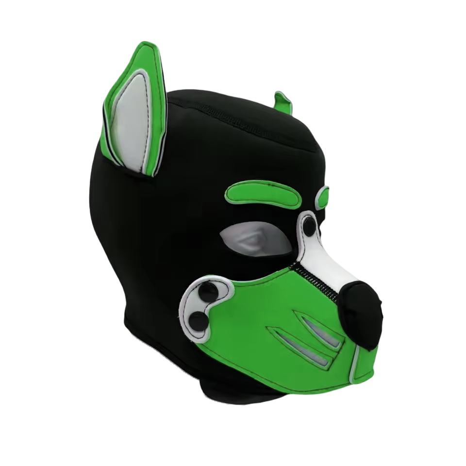 K9 Pup Hood Green