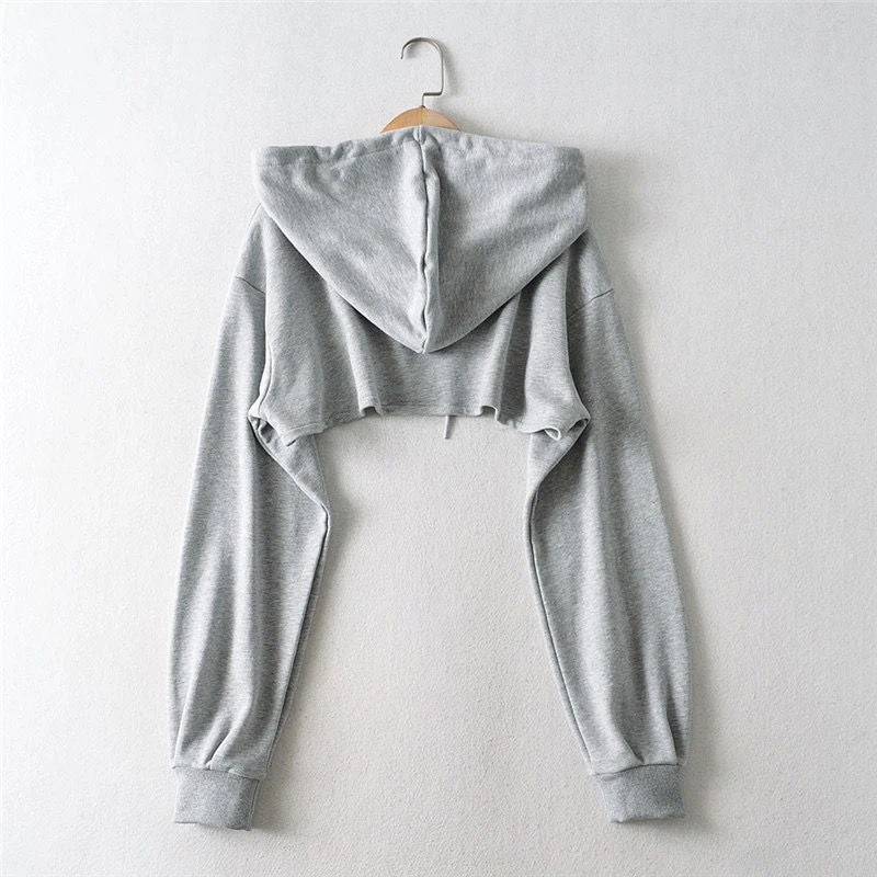 Femboy High Crop Hoodie