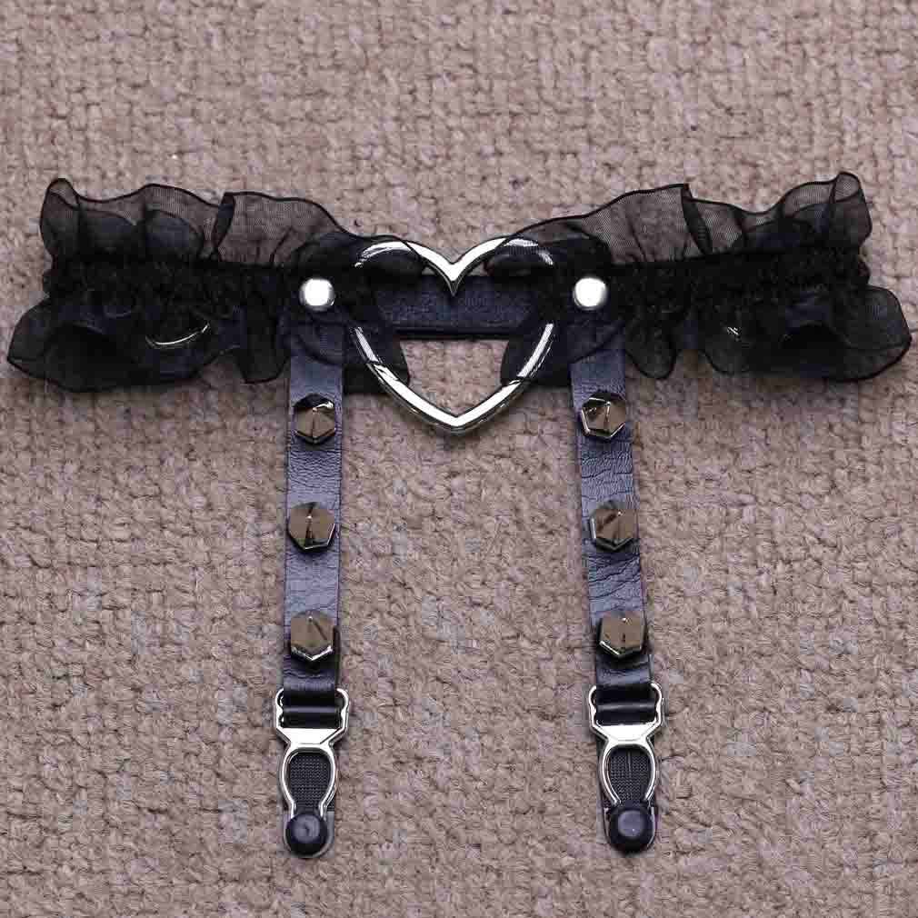 Heart Lace Femboy Garter