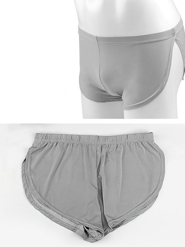 4 Pack Men’s Sexy High Vent Boxer Shorts