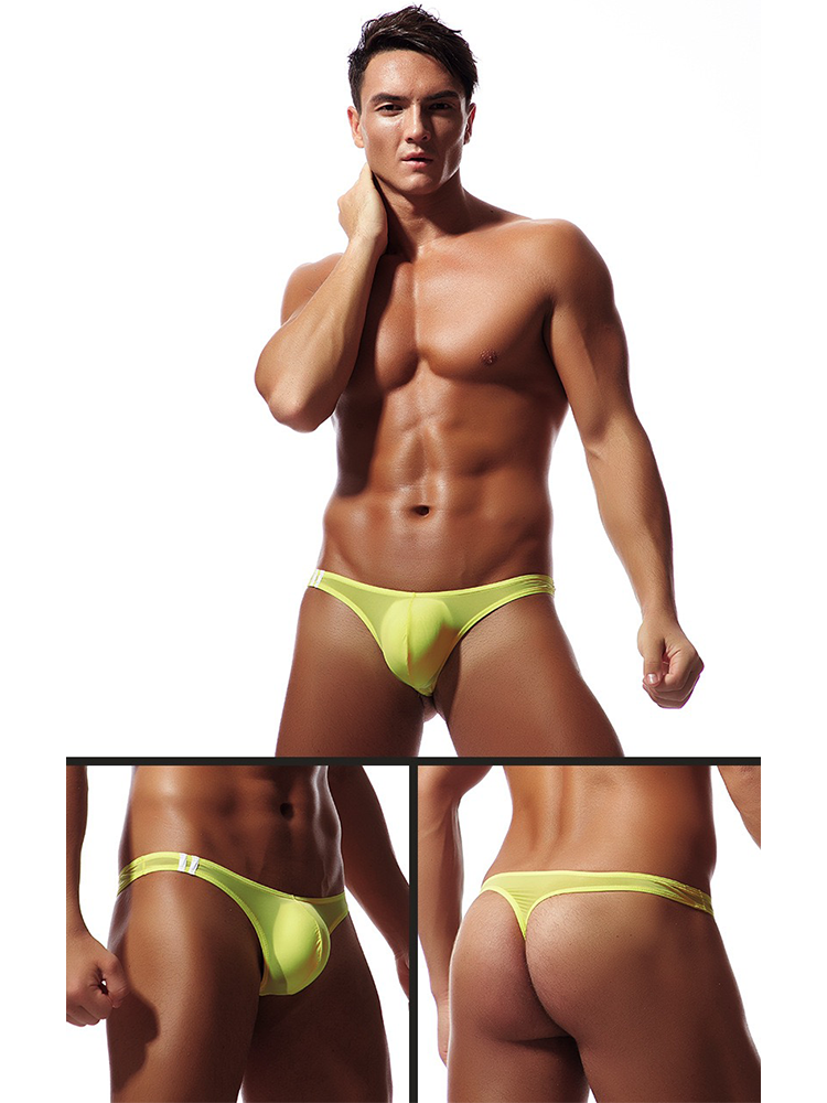 Men's U-Pouch Low-Rise Trendy Sexy Thongs