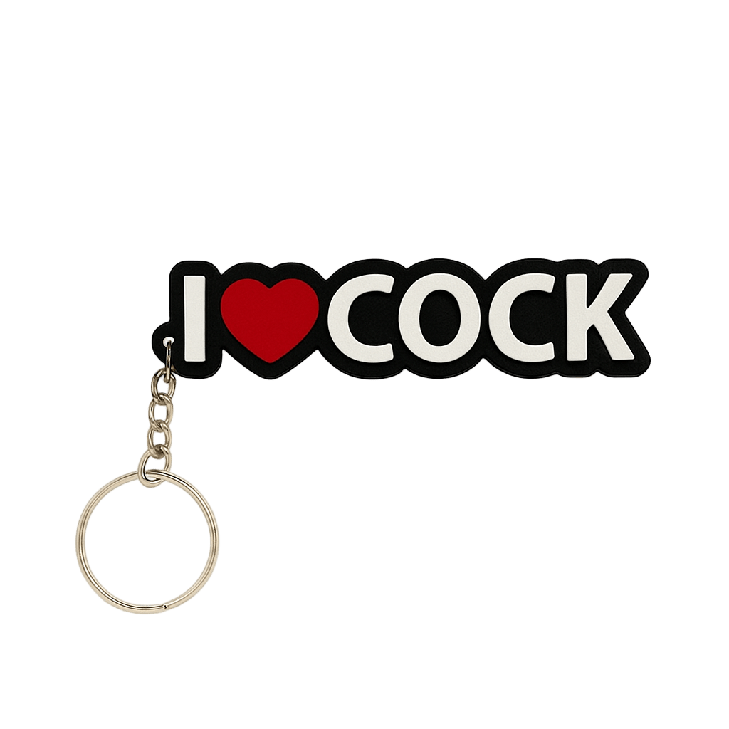 I love Cock Keychain - The Pup Play Hub