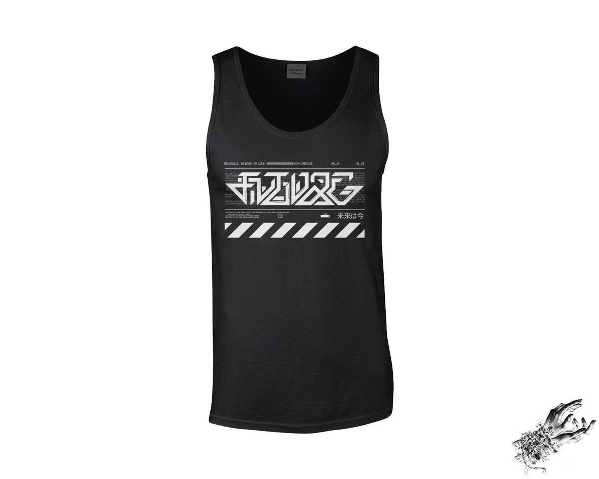 Black Cyborg Unisex Tank Top