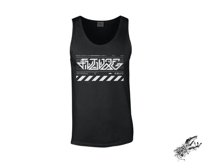 Black Cyborg Unisex Tank Top