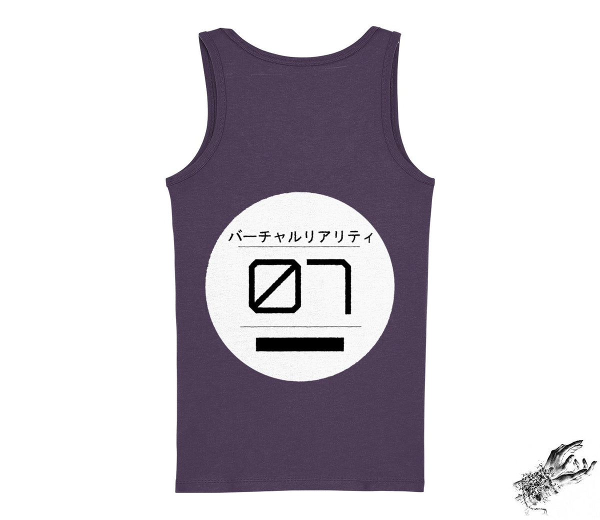 Purple Virtual Reality Unisex Tank Top
