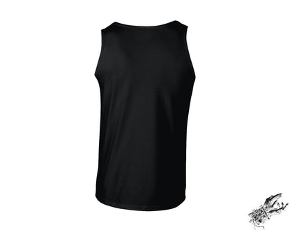 Black Gym Bat Skull Unisex Tank Top