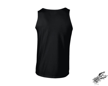 Black Circuit Board Brain Unisex Tank Top