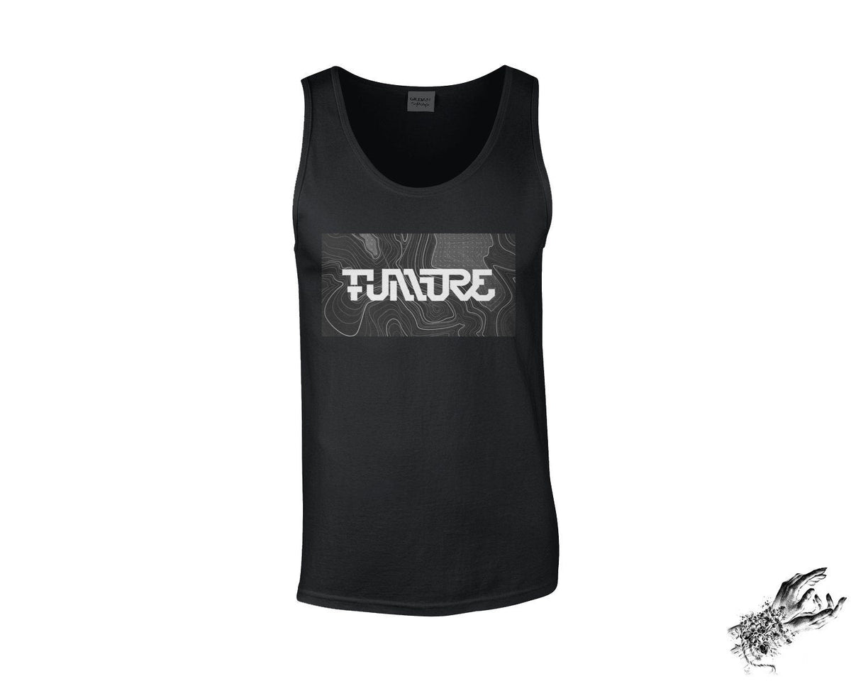 Black Cyberpunk Future Unisex Tank Top