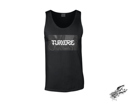 Black Cyberpunk Future Unisex Tank Top