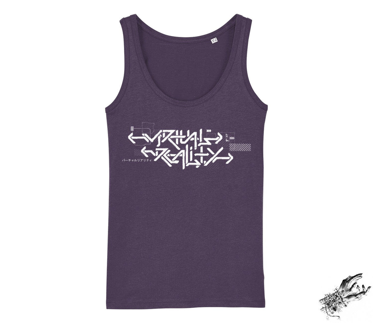 Purple Virtual Reality Unisex Tank Top