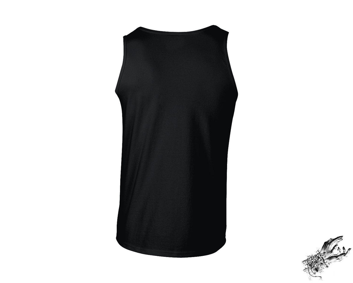 Black Warning Unisex Tank Top