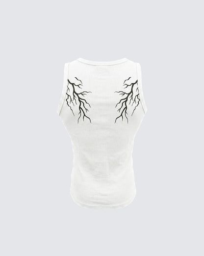 LIGHTNING Series | Street Style Ribbed Tank Top