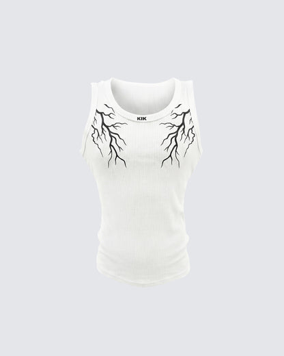 LIGHTNING Series | Street Style Ribbed Tank Top